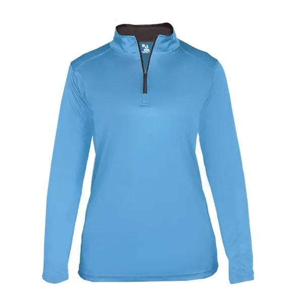 Badger Women's B-Core Quarter-Zip Pullover - Badger Women's B-Core Quarter-Zip Pullover - Image 5 of 18