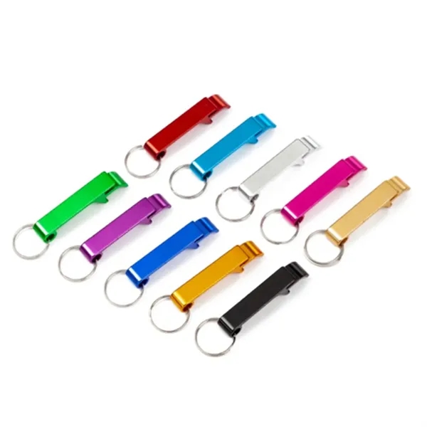 Custom Keyring Beer Bottle Opener Keychain with Logo - Custom Keyring Beer Bottle Opener Keychain with Logo - Image 2 of 6