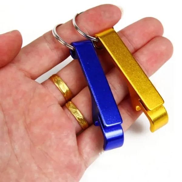 Custom Keyring Beer Bottle Opener Keychain with Logo - Custom Keyring Beer Bottle Opener Keychain with Logo - Image 5 of 6