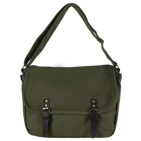 Canvas Crossbody Shoulder Bag for Women Men Fashion Large Ho - Canvas Crossbody Shoulder Bag for Women Men Fashion Large Ho - Image 4 of 4
