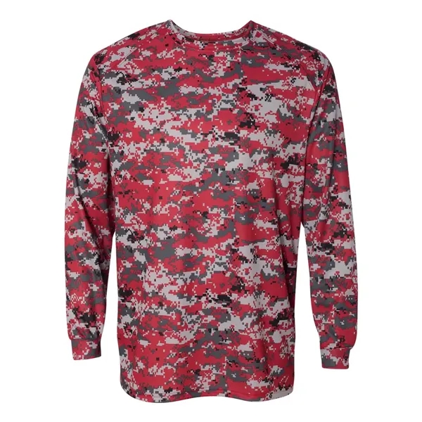 Badger Men's Digital Camo Long Sleeve T-Shirt - Badger Men's Digital Camo Long Sleeve T-Shirt - Image 29 of 42