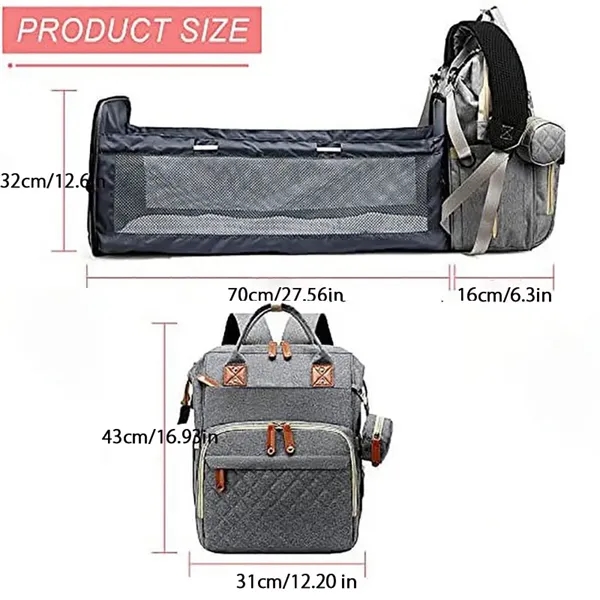 Backpack Diaper Bag with Changing Station - Backpack Diaper Bag with Changing Station - Image 1 of 5