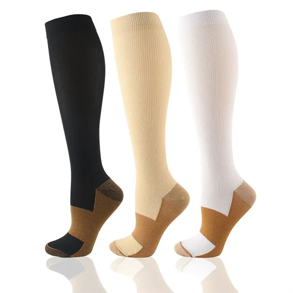 Copper Compression Socks Women & Men Circulation - Copper Compression Socks Women & Men Circulation - Image 2 of 5