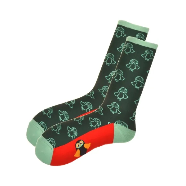 Promo Mid Calf Crew Socks - Up To 6 Yarn Colors - Promo Mid Calf Crew Socks - Up To 6 Yarn Colors - Image 0 of 3