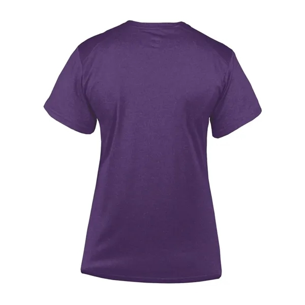 Badger Women's Pro Heather V-Neck T-Shirt - Badger Women's Pro Heather V-Neck T-Shirt - Image 15 of 24