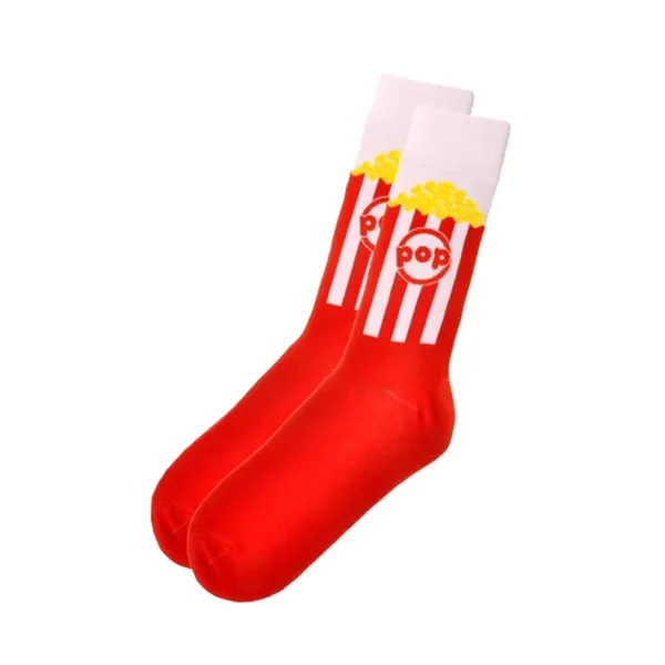 Custom Promo Dress Socks - Up To 6 Yarn Colors - Custom Promo Dress Socks - Up To 6 Yarn Colors - Image 1 of 6