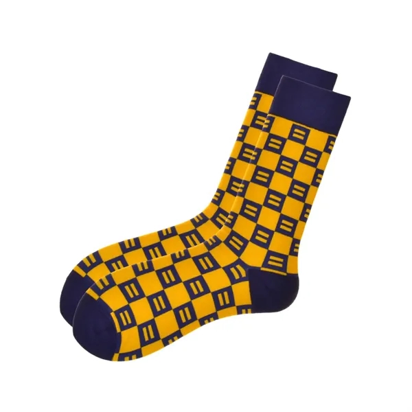 Custom Promo Dress Socks - Up To 6 Yarn Colors - Custom Promo Dress Socks - Up To 6 Yarn Colors - Image 2 of 6