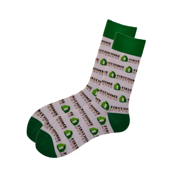 Custom Promo Dress Socks - Up To 6 Yarn Colors - Custom Promo Dress Socks - Up To 6 Yarn Colors - Image 3 of 6