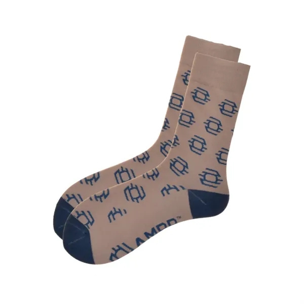 Custom Promo Dress Socks - Up To 6 Yarn Colors - Custom Promo Dress Socks - Up To 6 Yarn Colors - Image 4 of 6