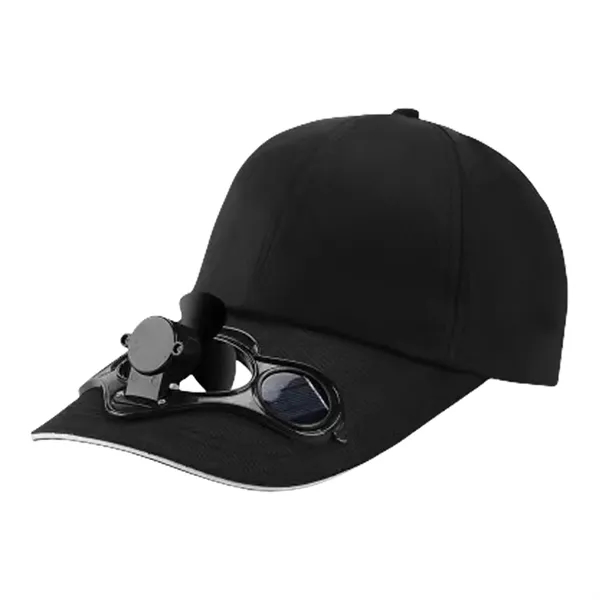 Solar Powered Fan Cap Ideal For Outdoor Activities - Solar Powered Fan Cap Ideal For Outdoor Activities - Image 7 of 11