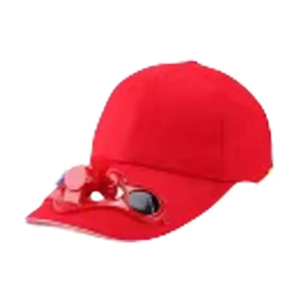 Solar Powered Fan Cap Ideal For Outdoor Activities - Solar Powered Fan Cap Ideal For Outdoor Activities - Image 9 of 11