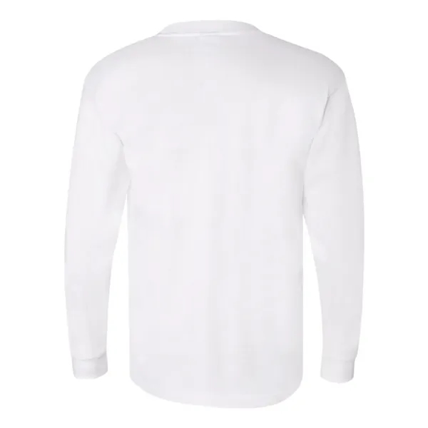 Bayside Unisex Union-Made Long Sleeve Pocket T-Shirt - Bayside Unisex Union-Made Long Sleeve Pocket T-Shirt - Image 18 of 18