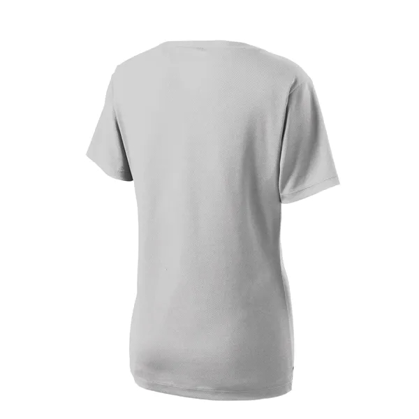 Sport-Tek Women's PosiCharge RacerMesh V-Neck Tee. - Sport-Tek Women's PosiCharge RacerMesh V-Neck Tee. - Image 23 of 44