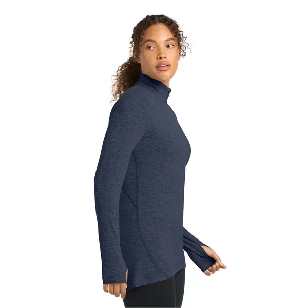 Sport-Tek Women's Exchange 1.5 Long Sleeve 1/2-Zip - Sport-Tek Women's Exchange 1.5 Long Sleeve 1/2-Zip - Image 2 of 19