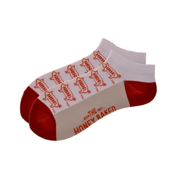 Custom Knit Ankle Socks - Up to 6 Pantone Matched Colors - Custom Knit Ankle Socks - Up to 6 Pantone Matched Colors - Image 0 of 5