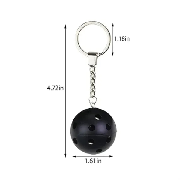 Custom Sports Perforated Ball Keychain for Golf Outdoor - Custom Sports Perforated Ball Keychain for Golf Outdoor - Image 1 of 6