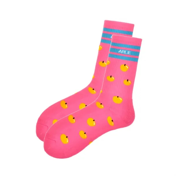 Custom Mid-Calf Crew Socks - Up To 6 Yarn Colors - Custom Mid-Calf Crew Socks - Up To 6 Yarn Colors - Image 7 of 14