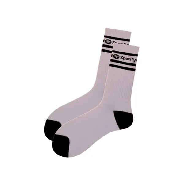 Custom Mid-Calf Crew Socks - Up To 6 Yarn Colors - Custom Mid-Calf Crew Socks - Up To 6 Yarn Colors - Image 1 of 14