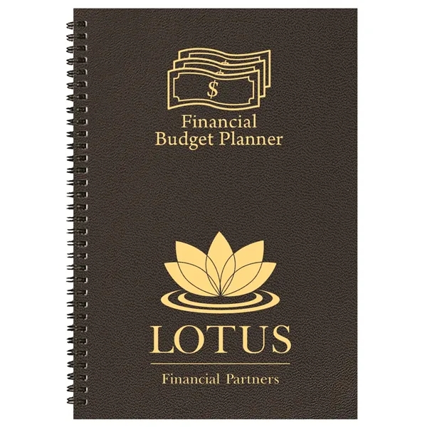 Financial Budget Planner- Wire Bound 7" x 10" - Financial Budget Planner- Wire Bound 7" x 10" - Image 0 of 7