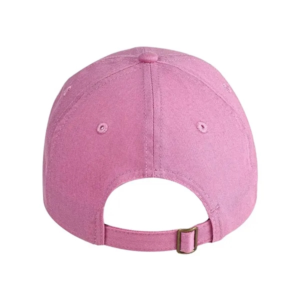 Big Accessories Youth Classic Brushed Twill Cap - Big Accessories Youth Classic Brushed Twill Cap - Image 5 of 9