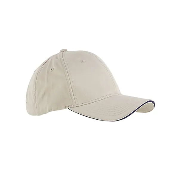 Big Accessories Brushed Twill Sandwich Cap - Big Accessories Brushed Twill Sandwich Cap - Image 8 of 9