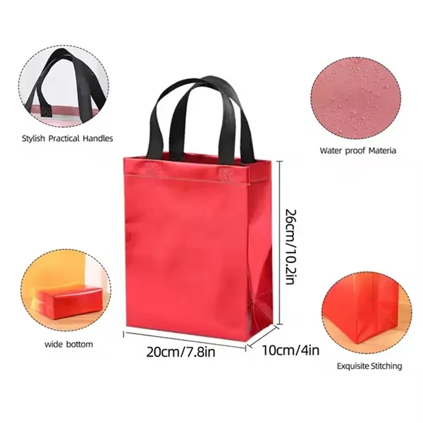 Laser Lamination Non-woven Shopping Tote Bag - Laser Lamination Non-woven Shopping Tote Bag - Image 5 of 7