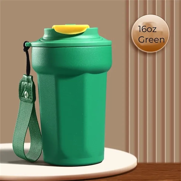 16oz Insulated Stainless Steel Travel Coffee Mug - 16oz Insulated Stainless Steel Travel Coffee Mug - Image 6 of 6