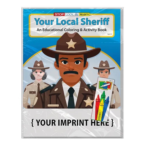 Your Local Sheriff Coloring Book Fun Pack - Your Local Sheriff Coloring Book Fun Pack - Image 0 of 3