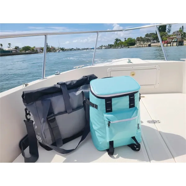 Koozie® Olympus Mid-size Backpack Cooler - Koozie® Olympus Mid-size Backpack Cooler - Image 6 of 8