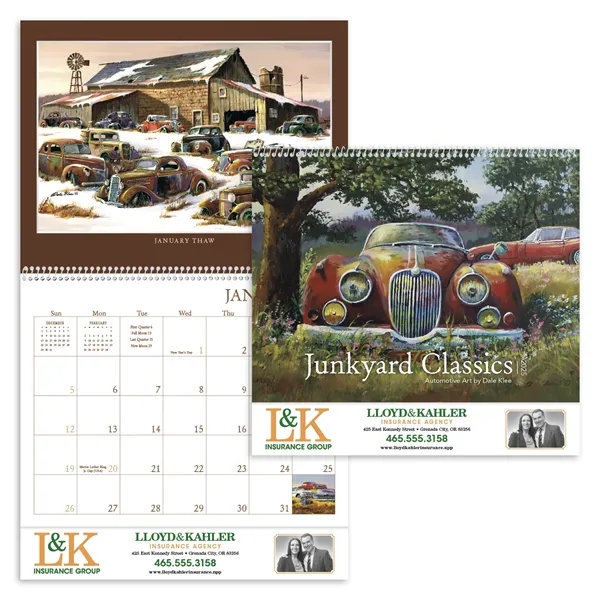 Triumph® Calendars Junkyard Classics by Dale Klee Calendar