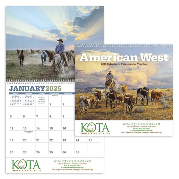 Triumph® Calendars American West by Tim Cox Calendar - Triumph® Calendars American West by Tim Cox Calendar - Image 0 of 2