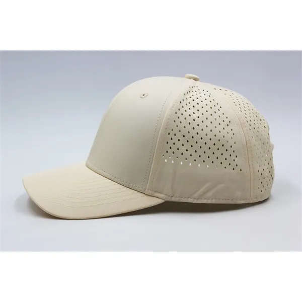 6 Panels Laser Cut Mesh Quick Dry Golf Trucker Cap - 6 Panels Laser Cut Mesh Quick Dry Golf Trucker Cap - Image 10 of 24