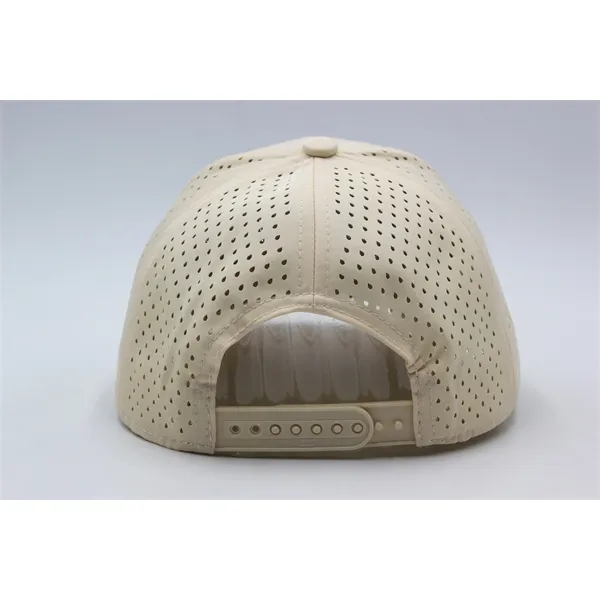 6 Panels Laser Cut Mesh Quick Dry Golf Trucker Cap - 6 Panels Laser Cut Mesh Quick Dry Golf Trucker Cap - Image 11 of 24