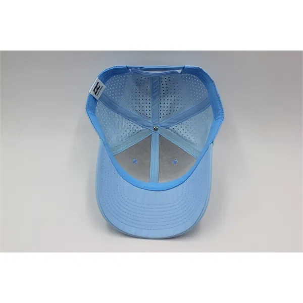 6 Panels Laser Cut Mesh Quick Dry Golf Trucker Cap - 6 Panels Laser Cut Mesh Quick Dry Golf Trucker Cap - Image 15 of 24