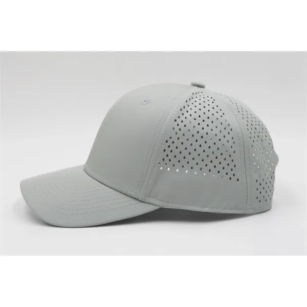 6 Panels Laser Cut Mesh Quick Dry Golf Trucker Cap - 6 Panels Laser Cut Mesh Quick Dry Golf Trucker Cap - Image 19 of 24