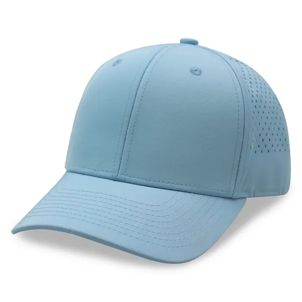 6 Panels Laser Cut Mesh Quick Dry Golf Trucker Cap - 6 Panels Laser Cut Mesh Quick Dry Golf Trucker Cap - Image 22 of 24