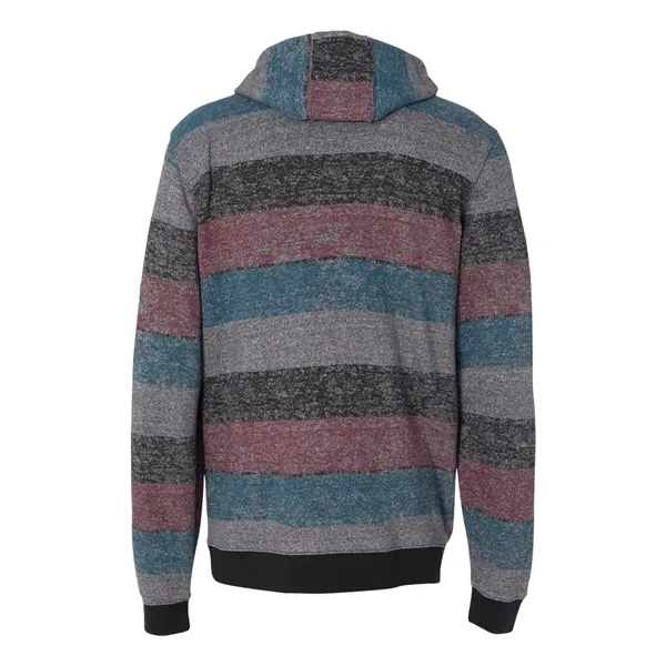 Burnside Men's Printed Stripes Fleece Sweatshirt - Burnside Men's Printed Stripes Fleece Sweatshirt - Image 8 of 8