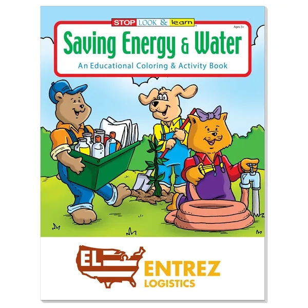 Coloring Book: Saving Energy and Water - Coloring Book: Saving Energy and Water - Image 2 of 2