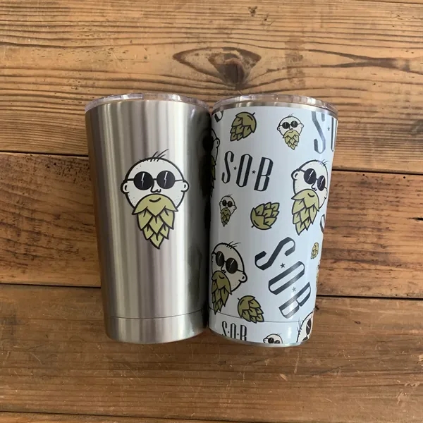 16oz Cup - "The Bandit" -- DISHWASHER SAFE - 16oz Cup - "The Bandit" -- DISHWASHER SAFE - Image 4 of 7