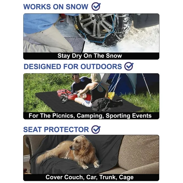 Waterproof Picnic Blanket - Waterproof Picnic Blanket - Image 2 of 6