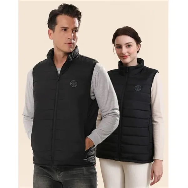 9 Heating Zones Electric Unisex Heated Vest - 9 Heating Zones Electric Unisex Heated Vest - Image 5 of 7