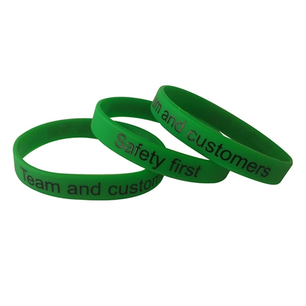 Printed Silicone Wristband - Printed Silicone Wristband - Image 22 of 32