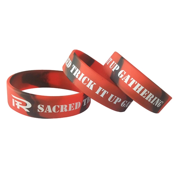 Printed Silicone Wristband - Printed Silicone Wristband - Image 30 of 32