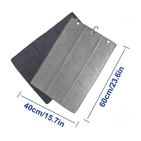 Golf Cleaning Kit with Club Brush & Carabiner Towel - Golf Cleaning Kit with Club Brush & Carabiner Towel - Image 1 of 5