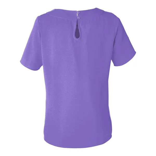 Devon & Jones Women's Perfect Fit™ Boat Neck Blouse - Devon & Jones Women's Perfect Fit™ Boat Neck Blouse - Image 8 of 12