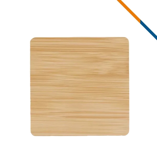 Moxzir Bamboo Square Coaster - Moxzir Bamboo Square Coaster - Image 3 of 3