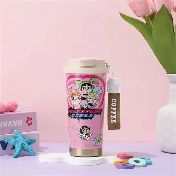 20oz Cute Labubu Travel Coffee Mug with Straw Lid - 20oz Cute Labubu Travel Coffee Mug with Straw Lid - Image 17 of 21