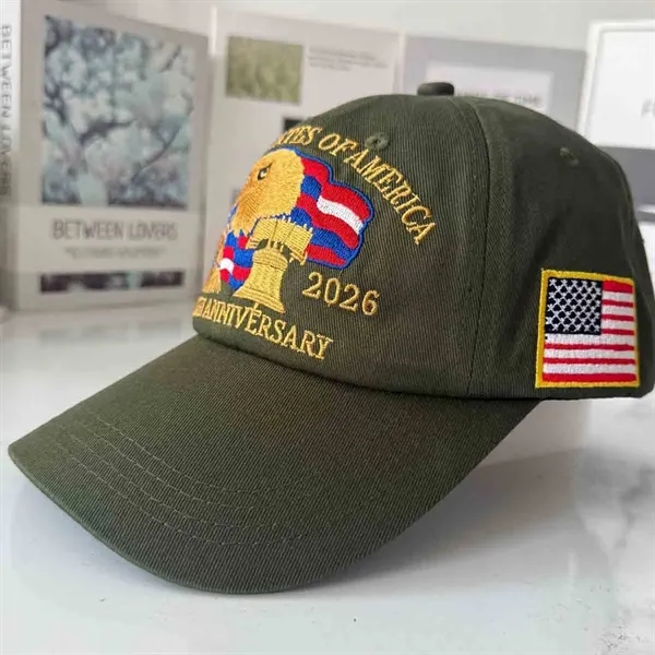 US Anniversary Baseball Cap - US Anniversary Baseball Cap - Image 3 of 3