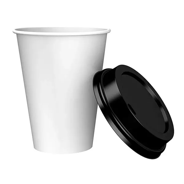 12OZ Disposable Paper Cup with Lid - 12OZ Disposable Paper Cup with Lid - Image 3 of 3