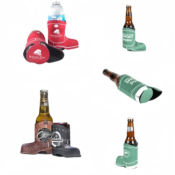 12oz Neoprene Boot-Shaped Cup Sleeve - 12oz Neoprene Boot-Shaped Cup Sleeve - Image 2 of 2